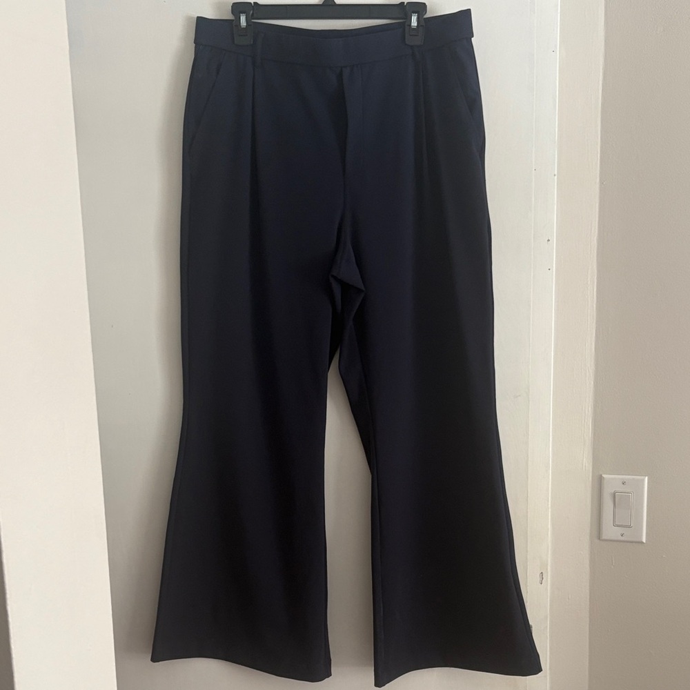 HALARA Navy Wide Leg Women's Pants